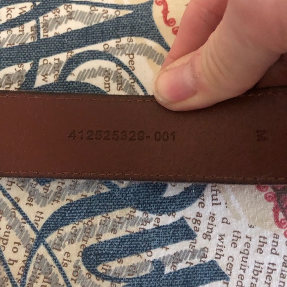 Lauren Ralph Lauren  brown equestrian belt - Picture 7 of 8